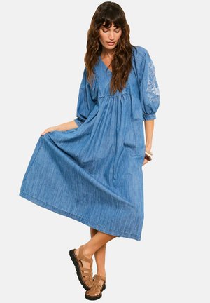 REGULAR FIT - MIDI  - Jeanskleid - indigo blue