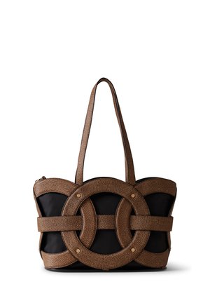 Handbag - op naturale nero