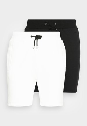 2 PACK - Shorts - black/white