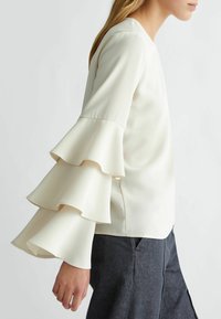 LIU JO CREPE - Camicetta - beige