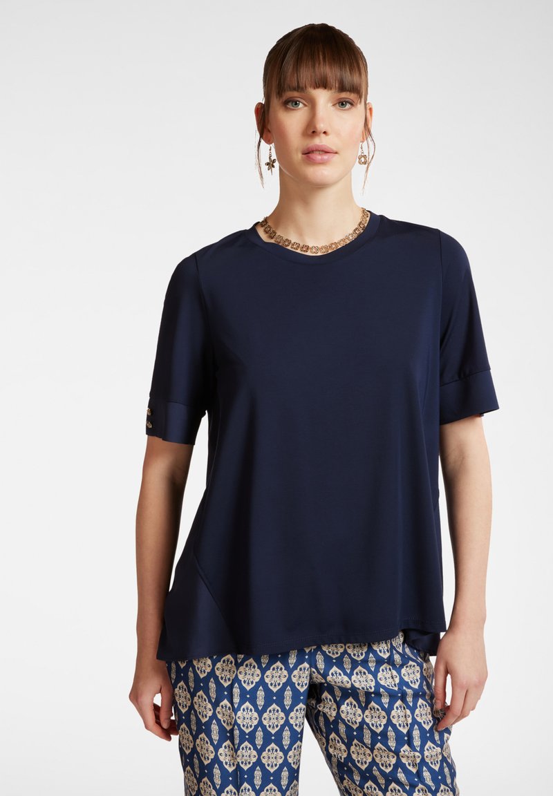 Elena Mirò CON INSERTO DIETRO - T-Shirt basic - blu/blau - Zalando.at