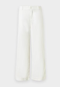 WIDE LEG - Trousers - off-white