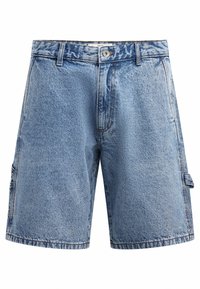 MITO LOOSE FIT - Jeans Shorts - light blue