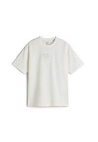 BLOCKED BOX LOOSE - T-paita - white