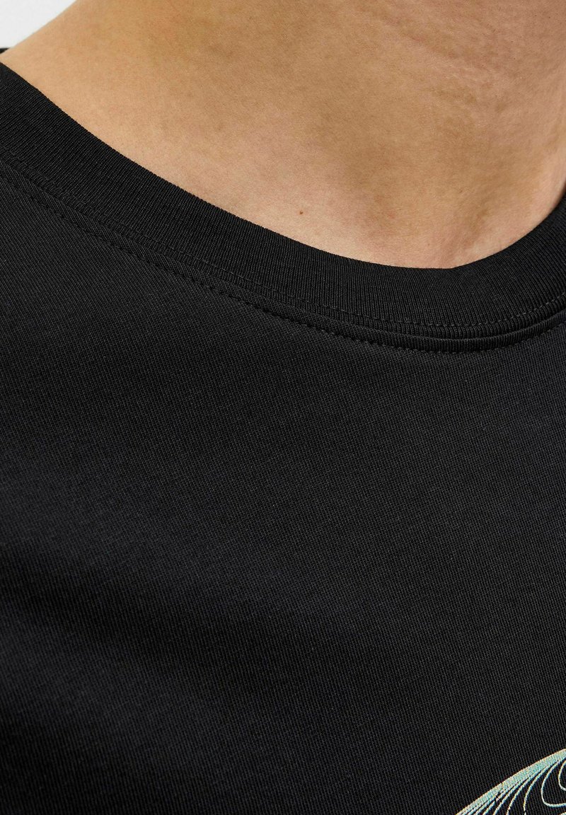 Jack & Jones PLUS SIZE  - Tričko s potlačou - black