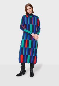 GEOMETRIC - Vestido de punto - multicolor