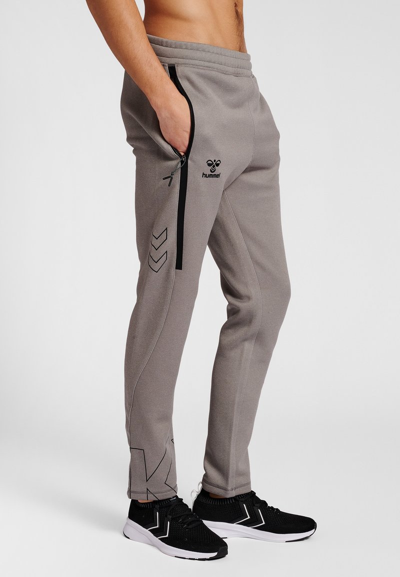 Hummel CIMA XK PANTS - Jogginghose - grey melange