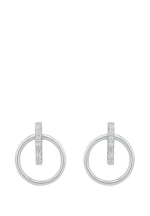 FÜR DAMEN KREISFÖRMIG, RUND, GLÄNZENDES SILBER 9 - Kolczyki