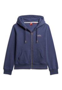 Superdry & Co ESSENTIAL LOGO - Sudadera con cremallera - mariner navy