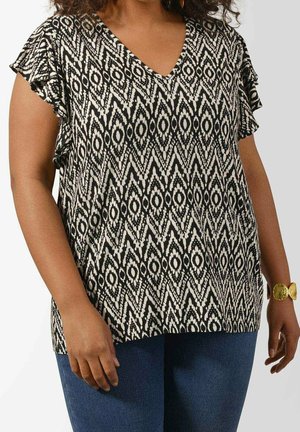 T-shirt imprimé - black