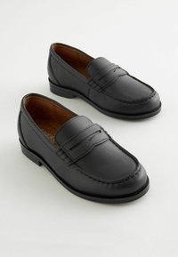Next SCHOOL LEATHER LOAFERS - Scarpe senza lacci - black