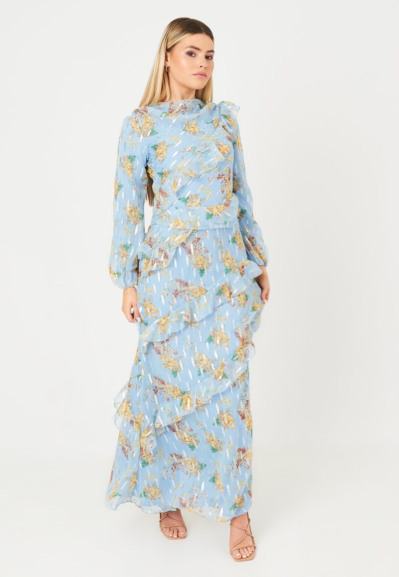 Maryisa FLORAL MODEST - Abiti per occasioni speciali - blue