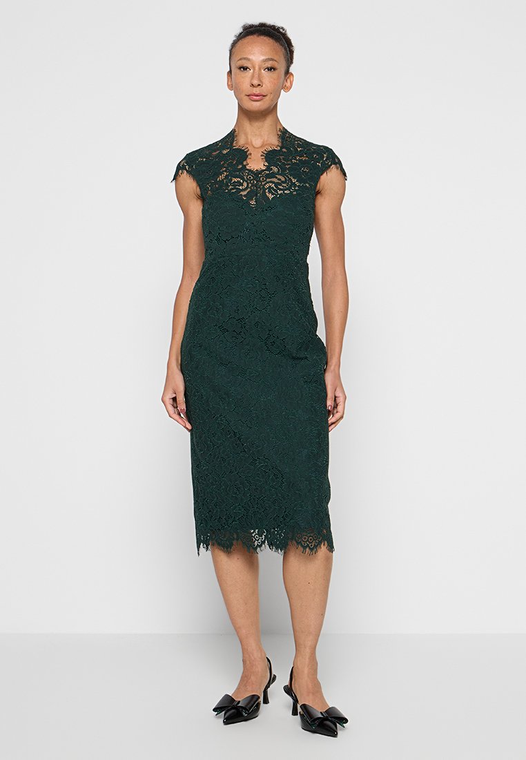 IVY OAK Cocktailjurk donkergroen