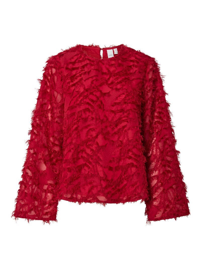 YAS Blouse donkerroze