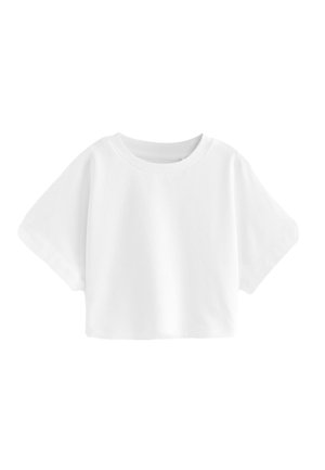 Next, CROP BOXY - T-shirt basic - white