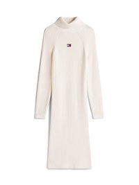 MOCKNECK - Pletené šaty - ancient white