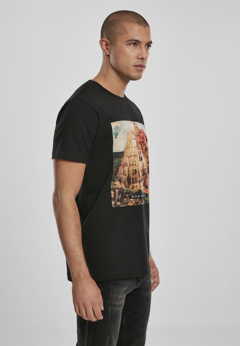Psycho Urban Clothing Herren T-Shirt Slim Fit Over Round Neck Rundhals Psycho Urban Clothing Herren T-Shirt Slim Fit Over Round Neck Rundhals