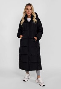 RESPECT LONG QUILTED - Zimska jakna - black