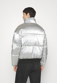 Armani Exchange BLOUSON JACKET - Zimska jakna - silver-coloured