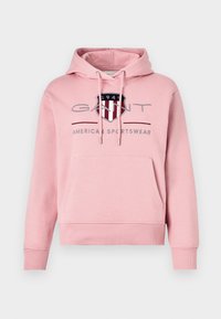 ARCHIVE SHIELD HOODIE - Sweater - geranium pink