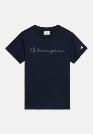 Champion, SPORTWEAR STANDARD FIT - T-shirt imprimé - dark blue
