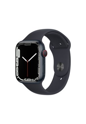APPLE WATCH SERIES 7 45MM (GPS + CELLULAR) - Smartwatch - midnight aluminium case with midnight sport band