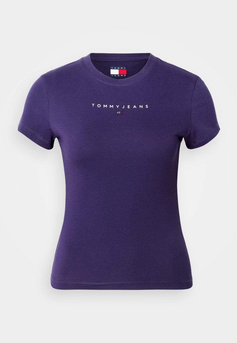 Tommy Jeans T-shirt print donkerpaars
