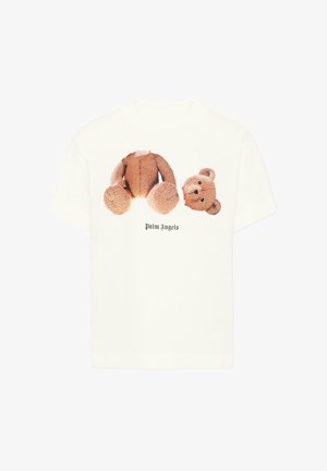 Palm Angels, T-SHIRT UNISEX - T-shirt con stampa - ivory