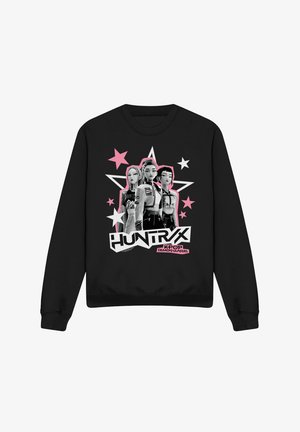 NETFLIX, KPOP DEMON HUNTERS HUNTRIX SCRAPBOOK STARS - Sweatshirt - black