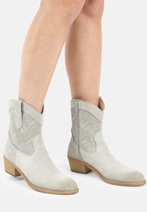 Felmini Cowboy- / bikerstøvlette - grey