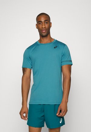 COURT TEE - T-Shirt sport - misty pine