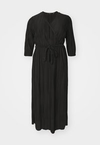 Vero Moda Curve VMCELVY ANKLE DRESS - Rochie maxi - black