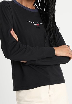 Long sleeved top - black