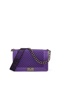 Marc Ellis Handtas - purple and silver