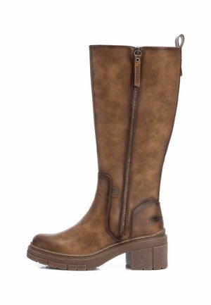Botas con plataforma - taupe