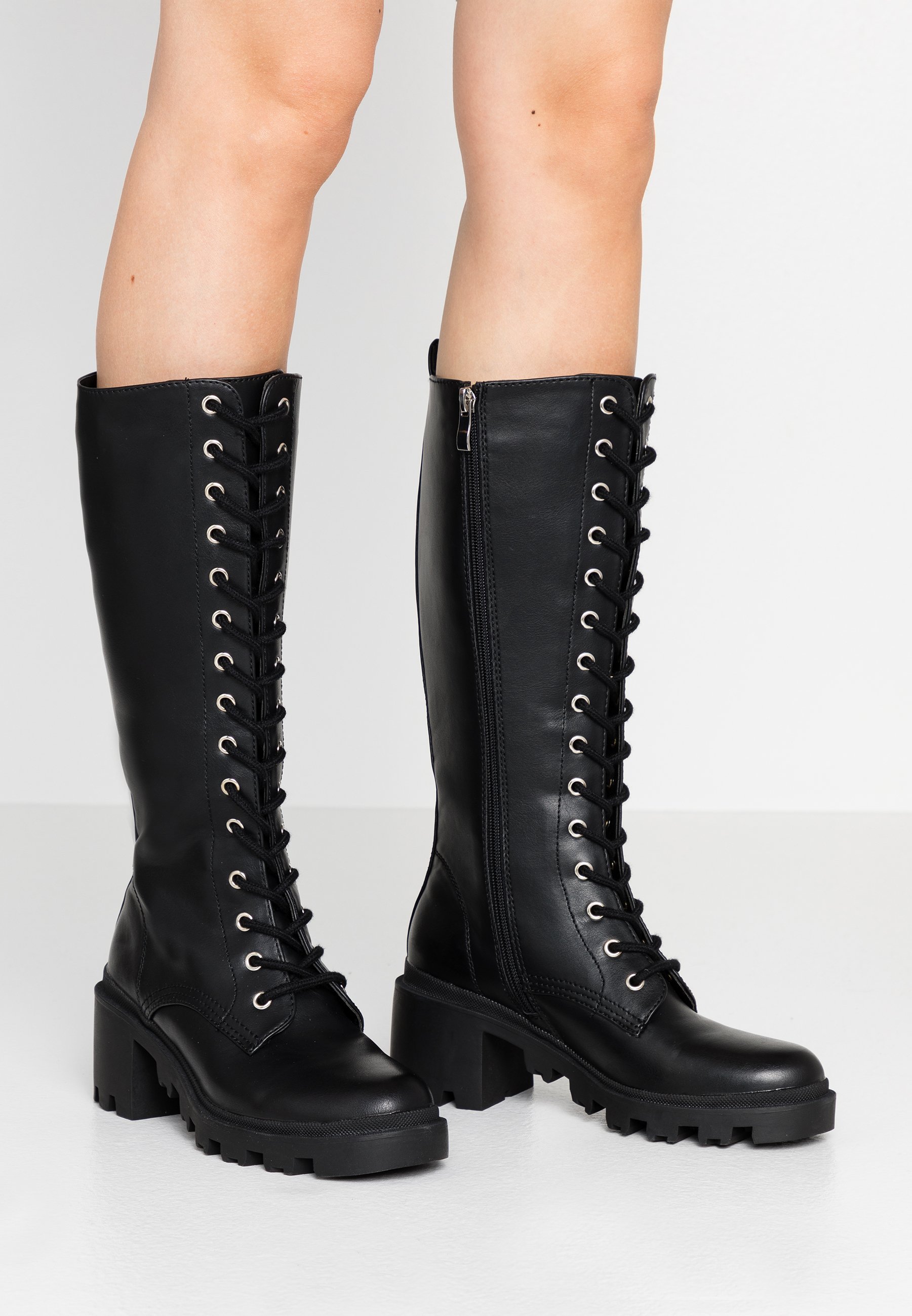 Madden Girl DORIAN - Platåstøvler - black paris Madden Girl DORIAN - Platåstøvler - black paris