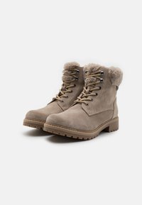 Anna Field Bottines à lacets - beige