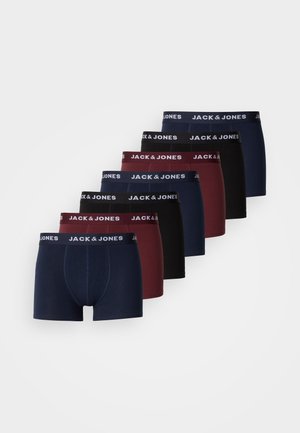 JACBLACK FRIDAY TRUNKS 7 PACK - Boxer aderenti - black/navy blazer/port royal