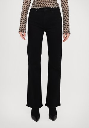 THE ARROW - Straight leg -farkut - black