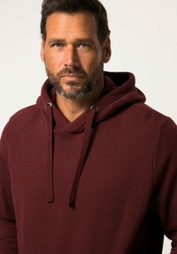 JP1880 HOMEWEAR POCHE KANGOUROU JUSQUAU 8 XL - Felpa - dark red
