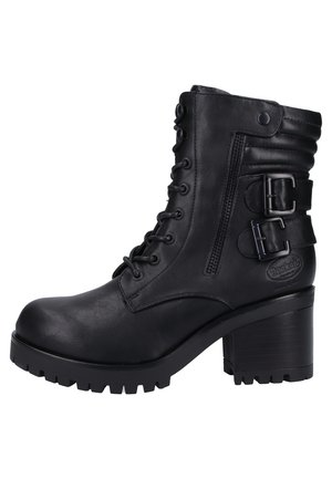 Plateaustøvletter - black