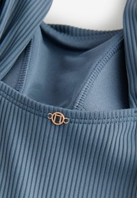 Next TUMMY CONTROL - Maillot de bain - steel blue rib