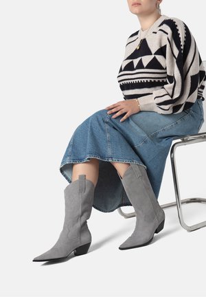 Stivali texani / biker - grey