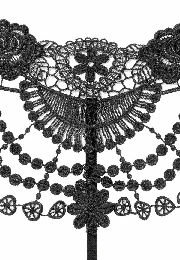 PETITE FLEUR GOLD BY LASCANA THONG OUVERT - Thong - schwarz2