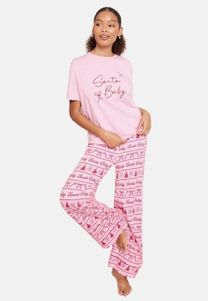 SANTA BABY SET   - Nattøj sæt - pink