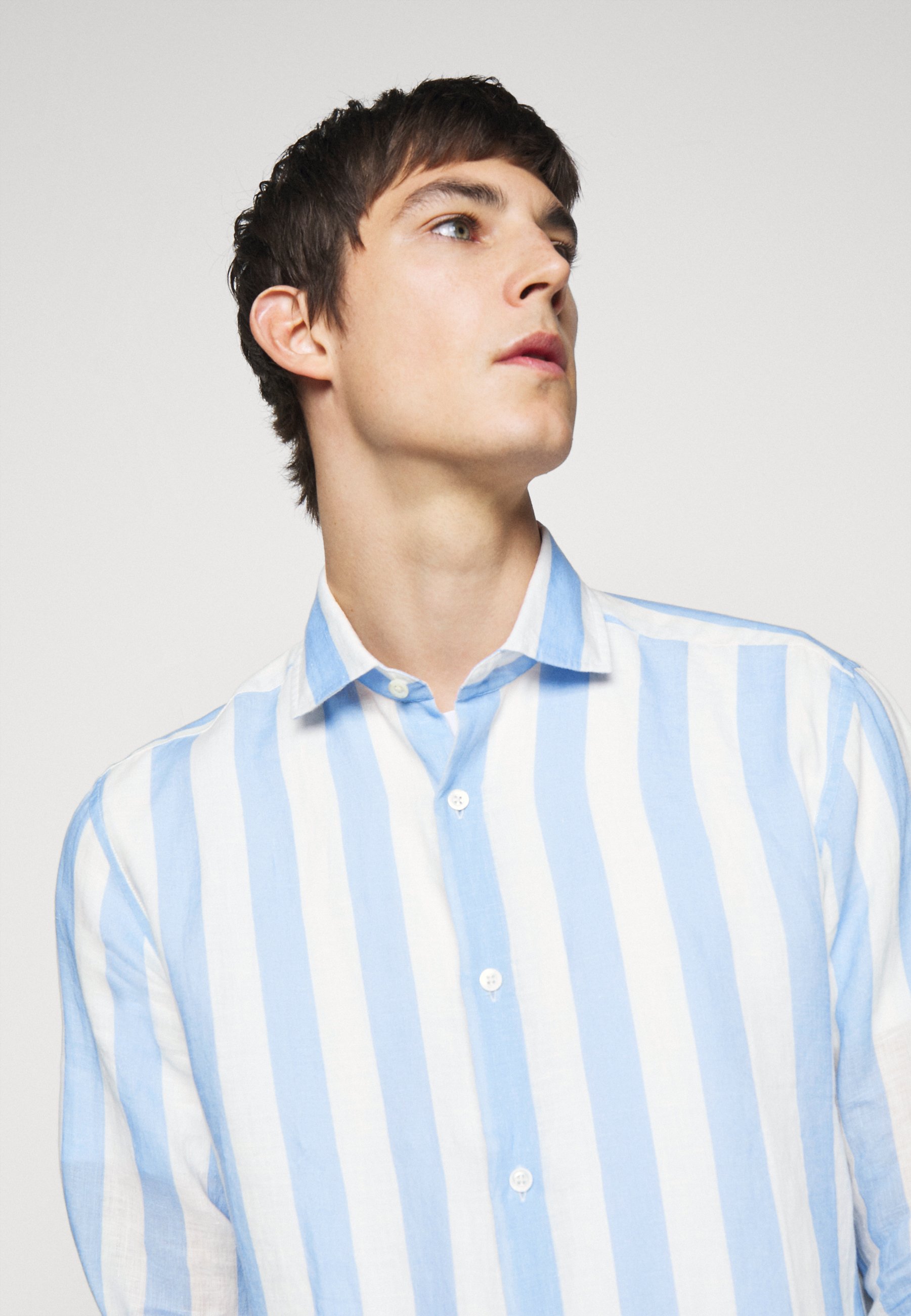 Frescobol Carioca LINEN STRIPED SHIRT 