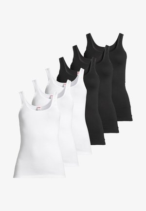 Caraco - schwarz weiß