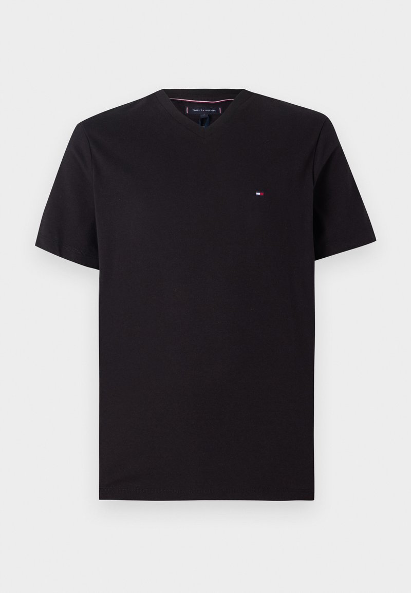 Tommy Hilfiger T-shirt basic zwart Tommy Hilfiger T-shirt basic zwart