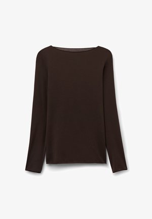 Intimissimi, BOAT-NECK ULTRALIGHT - Langærmet T-shirt - brown