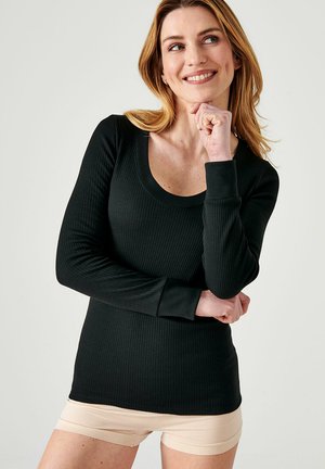 Damart RICHELIEU - Camiseta de manga larga - Black